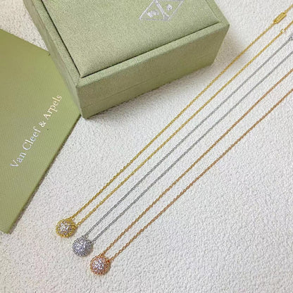 VAN40   New Product Full Diamond Candy Necklace Jewelry