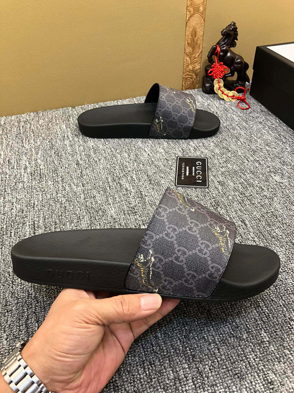 YGS13 shoes man and women slippers with all packaging