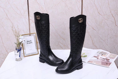 BGS11 Women Boot 35-42 heel 3.5cm shoes with box