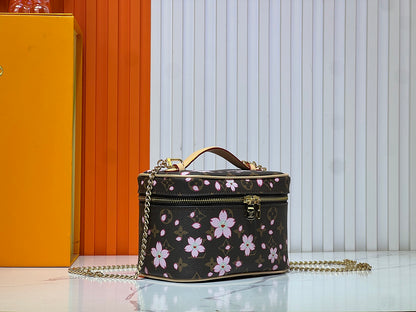 LLP121 cosmetic Bag 20-13.5-12CM PVC Leather Bags