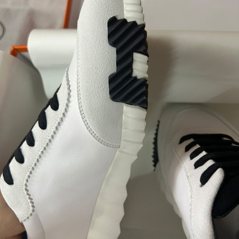 BMHS9 Leather Shoes Women35-41 Man 40-44 with box