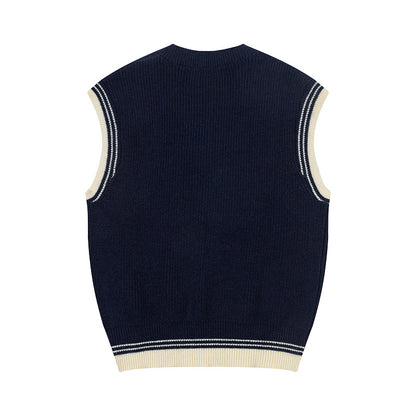 AMC42 New Spring and Autumn Sweater Vest Clothing