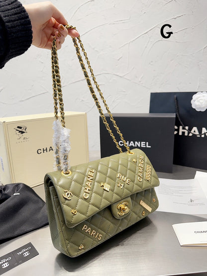 MCP39 Shoulder Bag 25-9-19CM Leather Bags With box