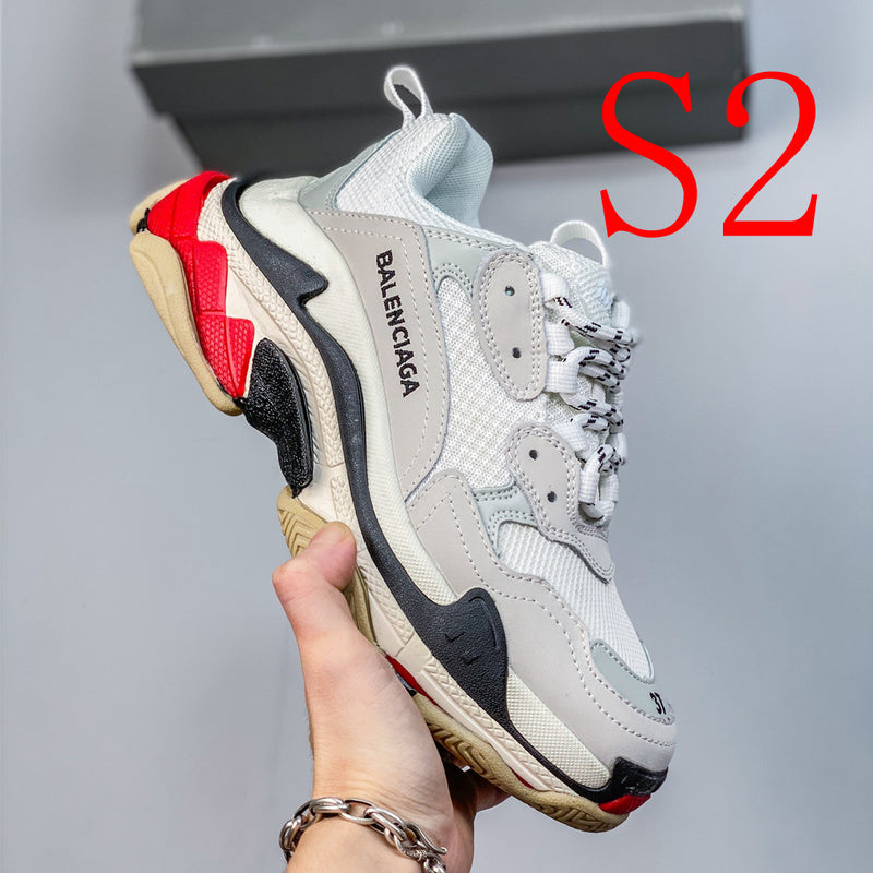 BHBS21 Women and Man Leather shoes 36-45 with box