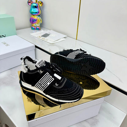 BDS10 Leather Shoes Women 35-41 Shoes with box