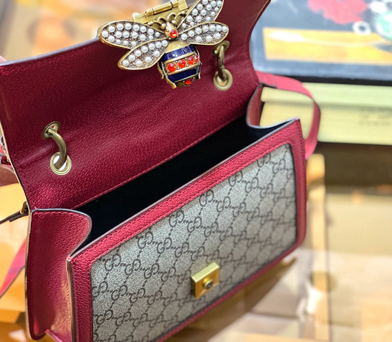 AGP22 Leather Bag Set 3 bags