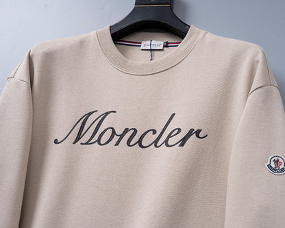 MOC033 New men's autumn and winter double-sided cotton new pullover hoodie clothing