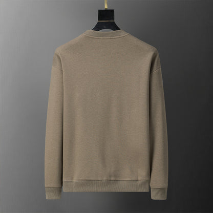 MOC035 New men's autumn and winter double-sided cotton new pullover hoodie clothing