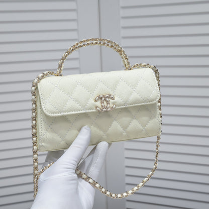 LCP01 Leather shoulder bag 19-10-4.5CM Bags