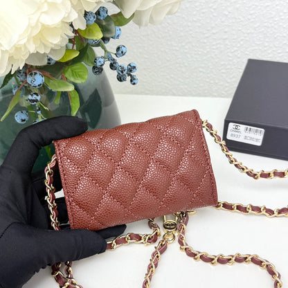 LCP04 Wallet Bag 13.1-7.5-2.1CM Leather bags with box