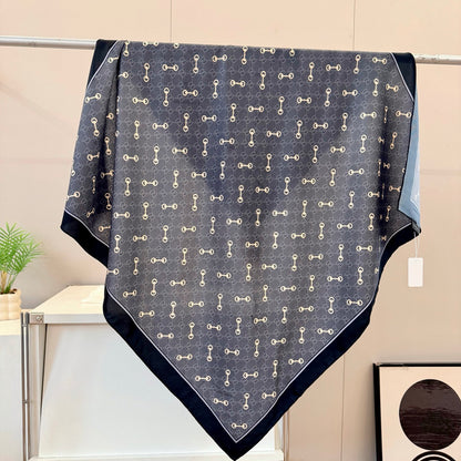 XGC30 Silk satin 90-90CM Scarf
