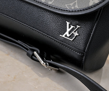 LLP016 Leather bag 26.6-17-11CM Bags