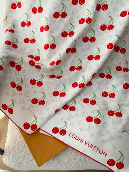 XLC12 Silk satin 90-90CM Scarf