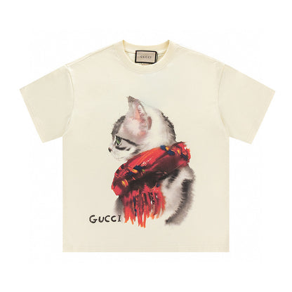 GUC004 Men's and women's summer short-sleeved T-shirt clothes