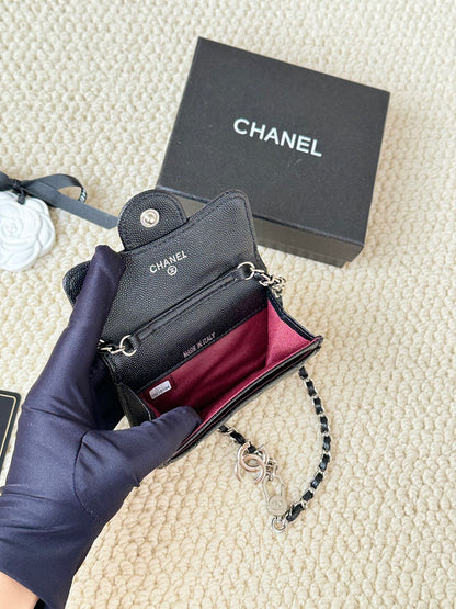 LCP02 Wallet Bag 13.1-7.5-2.1CM Leather bags with box