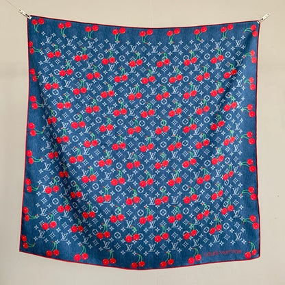 XLC12 Silk satin 90-90CM Scarf