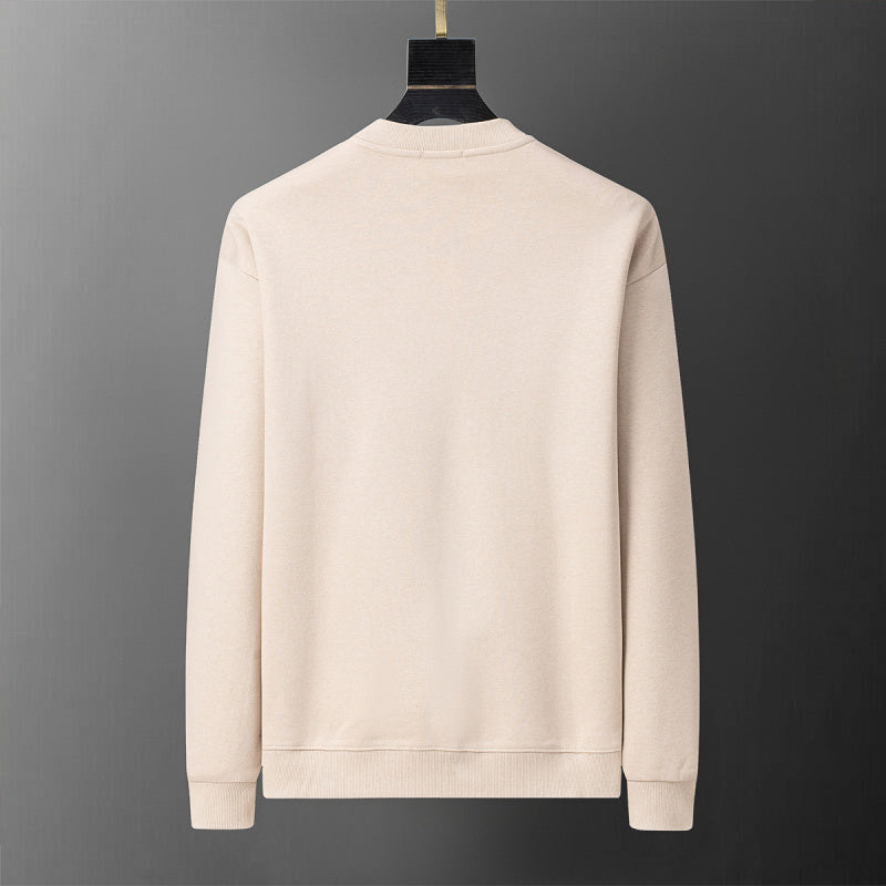 MOC038  New men's autumn and winter double-sided cotton new pullover hoodie clothing