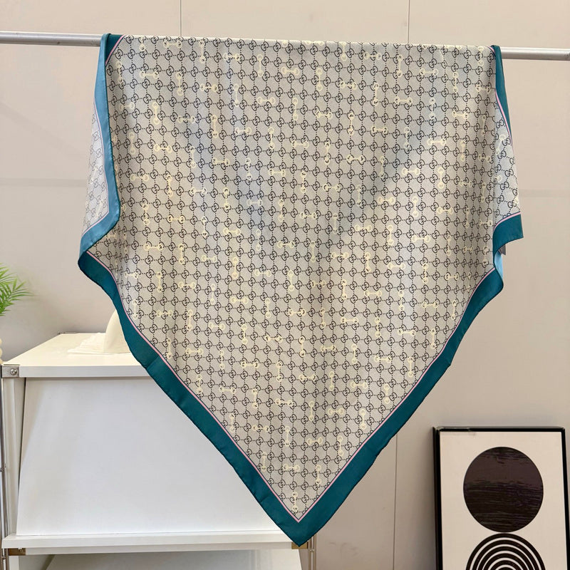 XGC30 Silk satin 90-90CM Scarf