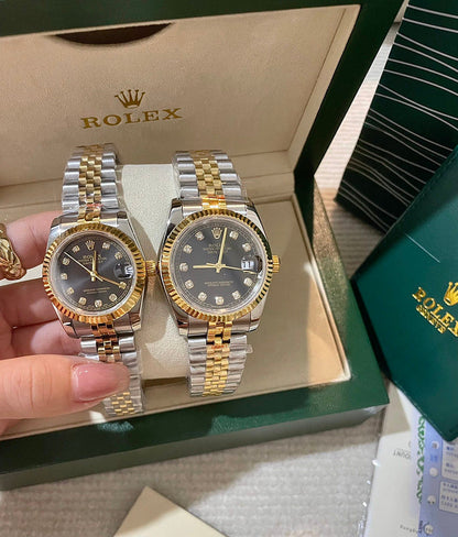 RW24  Journal new color couple mechanical watch 36mm*12mm/31mm*12mm CITIZEN movement