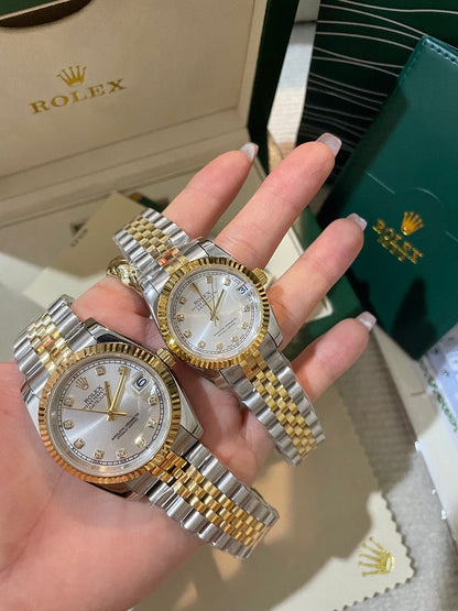 RW24  Journal new color couple mechanical watch 36mm*12mm/31mm*12mm CITIZEN movement