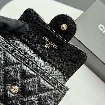 LCP34 Wallet Bag 11-7.5-2CM Leather bags with box