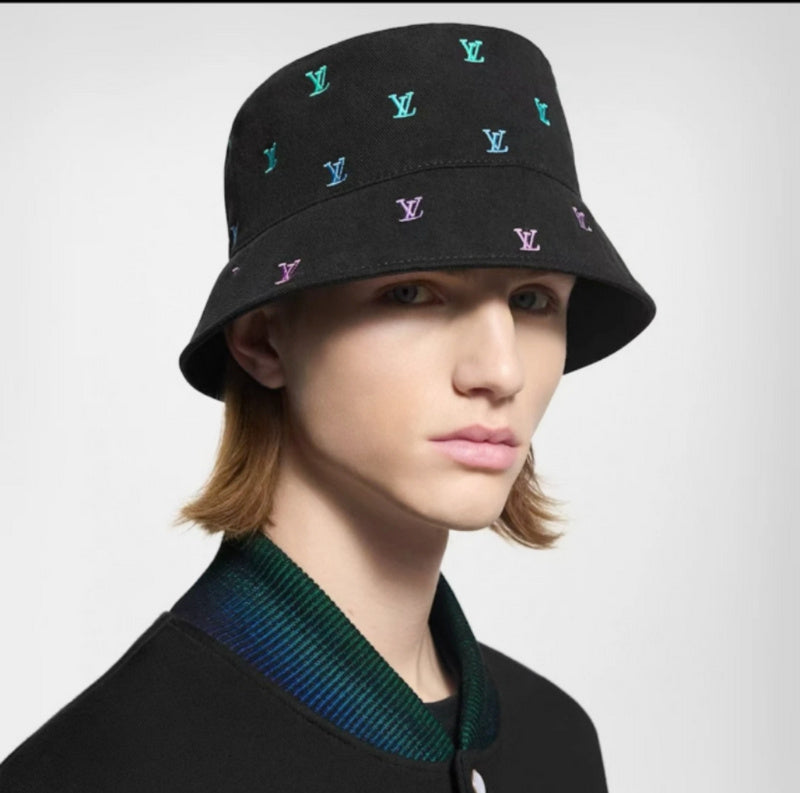 LVH01 New fisherman hat, can be worn on both sides Hats