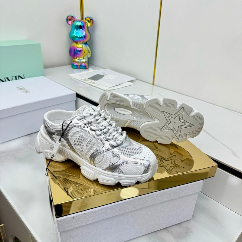 BDS8 Leather Slippers Women 35-41 Shoes with box