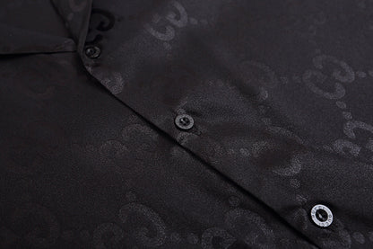 GUC081  New men's summer short sleeved collared shirt clothing