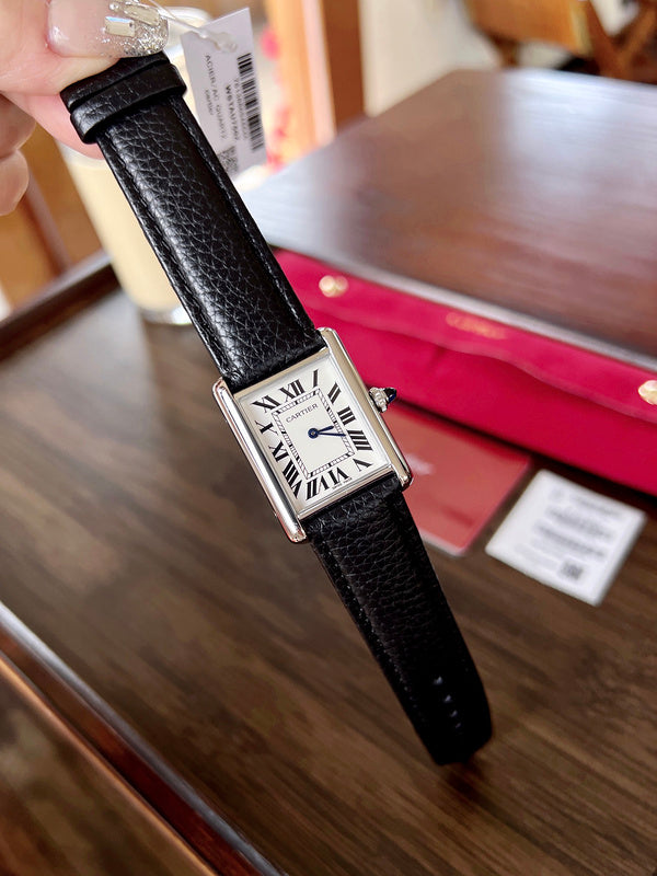 CW5  Couple's lychee print belt watch  25.5mm x 33.7mm/29.5mm*22mm  movement