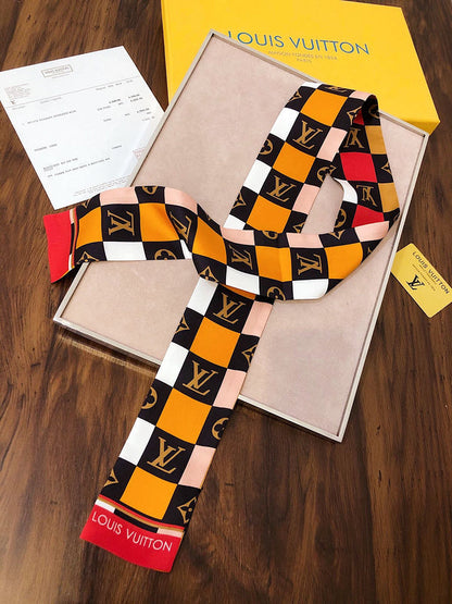 XLC7 Silk satin 8-120CM scarf