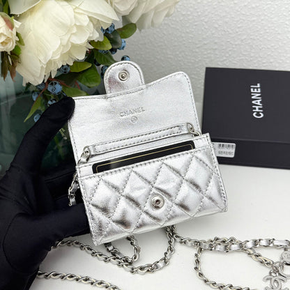LCP04 Wallet Bag 13.1-7.5-2.1CM Leather bags with box