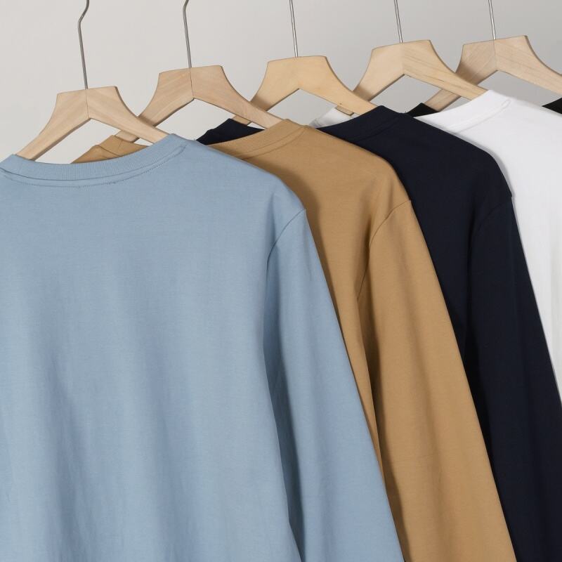 MOC13  New Men Spring Autumn Pure Cotton Long Sleeve Casual Clothing