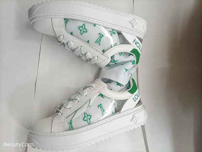 BMLS2 shoes Women Leather Shoes with all packaging