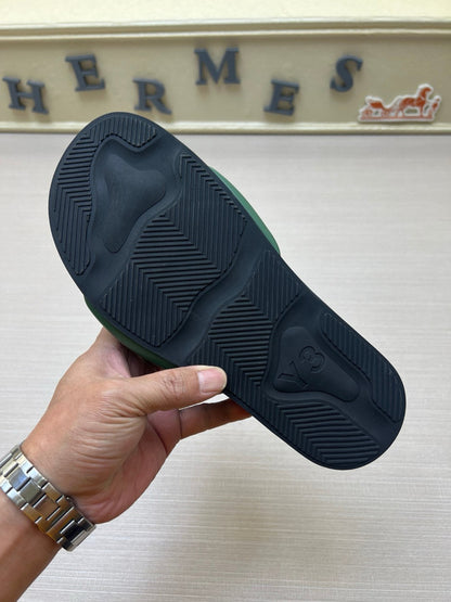YYS1 Leather Slippers Size 38-45 Shoes with Box