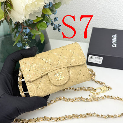 LCP04 Wallet Bag 13.1-7.5-2.1CM Leather bags with box