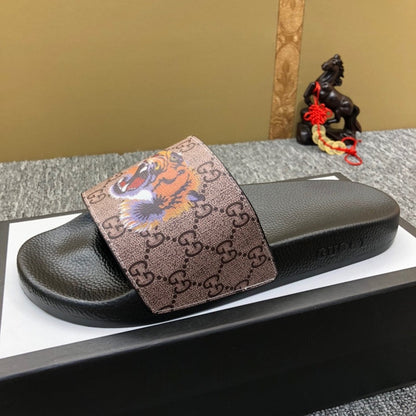 YGS13 shoes man and women slippers with all packaging