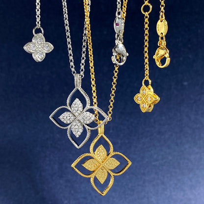 VAN30 Necklace 18K plating gold Jewelry