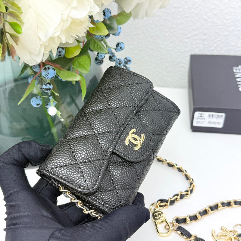 LCP04 Wallet Bag 13.1-7.5-2.1CM Leather bags with box