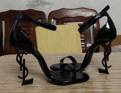 OYS9 Classic 10.5CM High heels size 35-41 size for women leather shoes Box