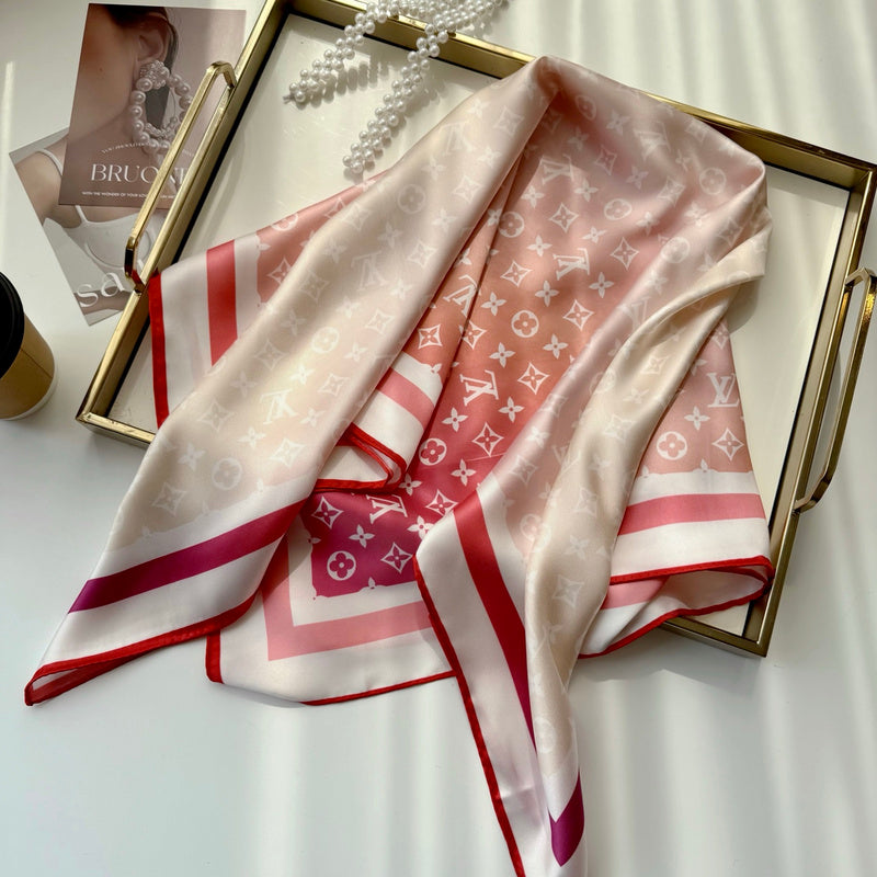 XLC09 Silk satin 90-90CM Scarf
