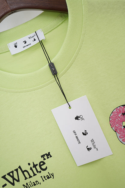 OFFC35   Men's and women's summer short-sleeved T-shirt clothes