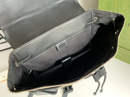 LGP22 Bag 34-42-16CM Leather knapsack bags