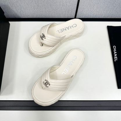 MBCS7 Leather Slippers Size 35-40 Shoes with Box