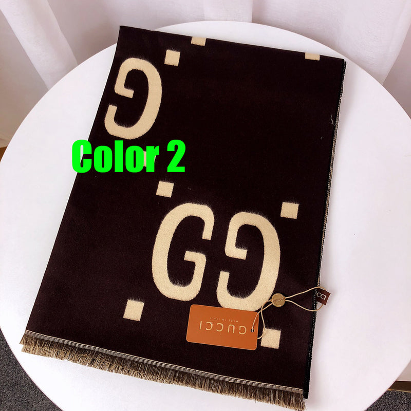 XGC11 cashmere blend 65-190CM Scarf