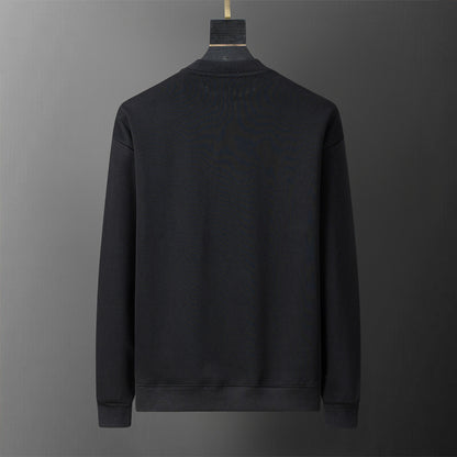 MOC037  New men's autumn and winter double-sided cotton new pullover hoodie clothing