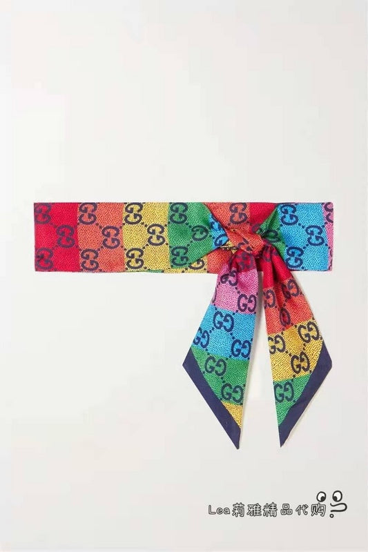 XGC12 silk satin 8-120CM scarf