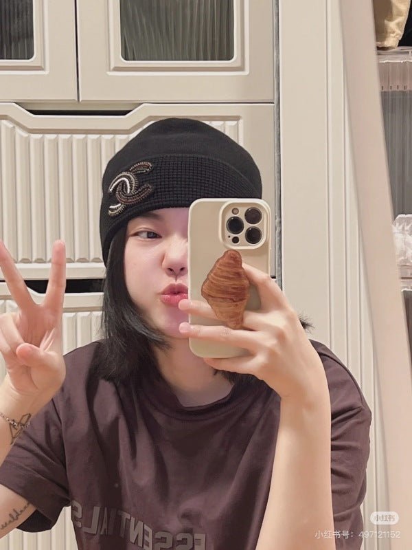 CHH76 New autumn and winter trendy woolen hat and woolen hat