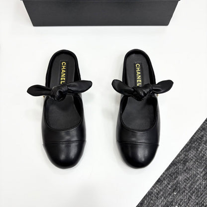 MBCS11 Leather Slippers Size 35-40 Shoes with Box