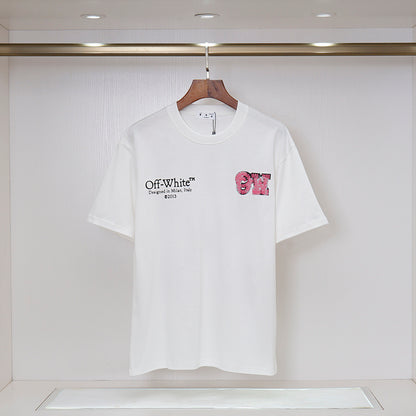 OFFC35   Men's and women's summer short-sleeved T-shirt clothes