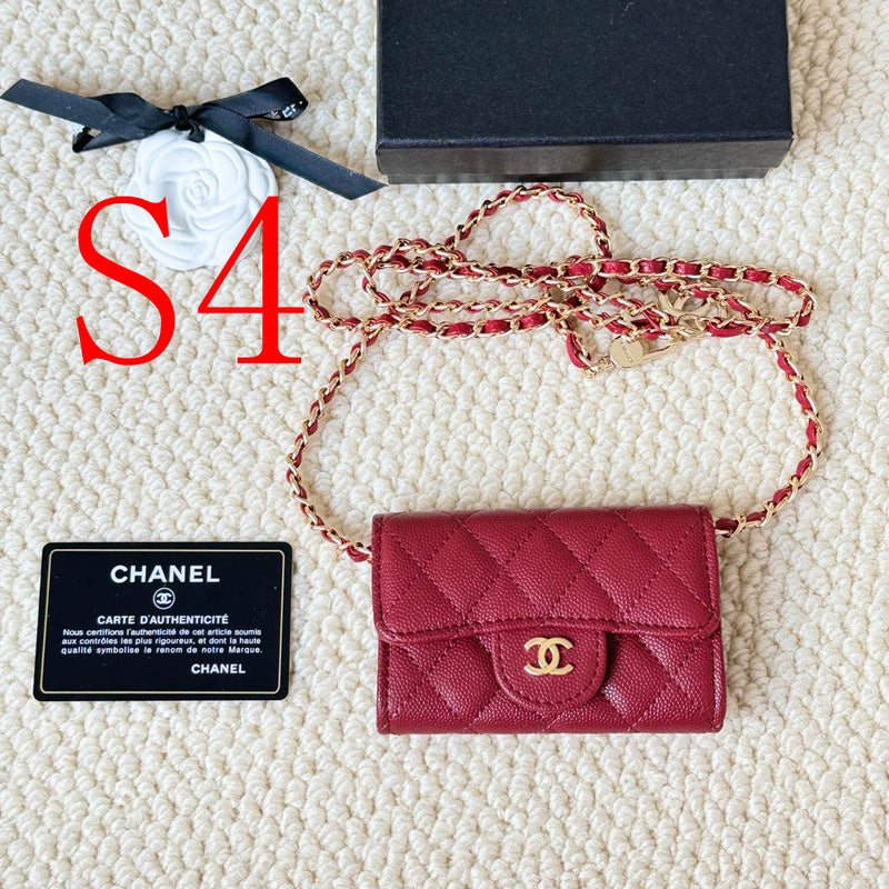 LCP02 Wallet Bag 13.1-7.5-2.1CM Leather bags with box